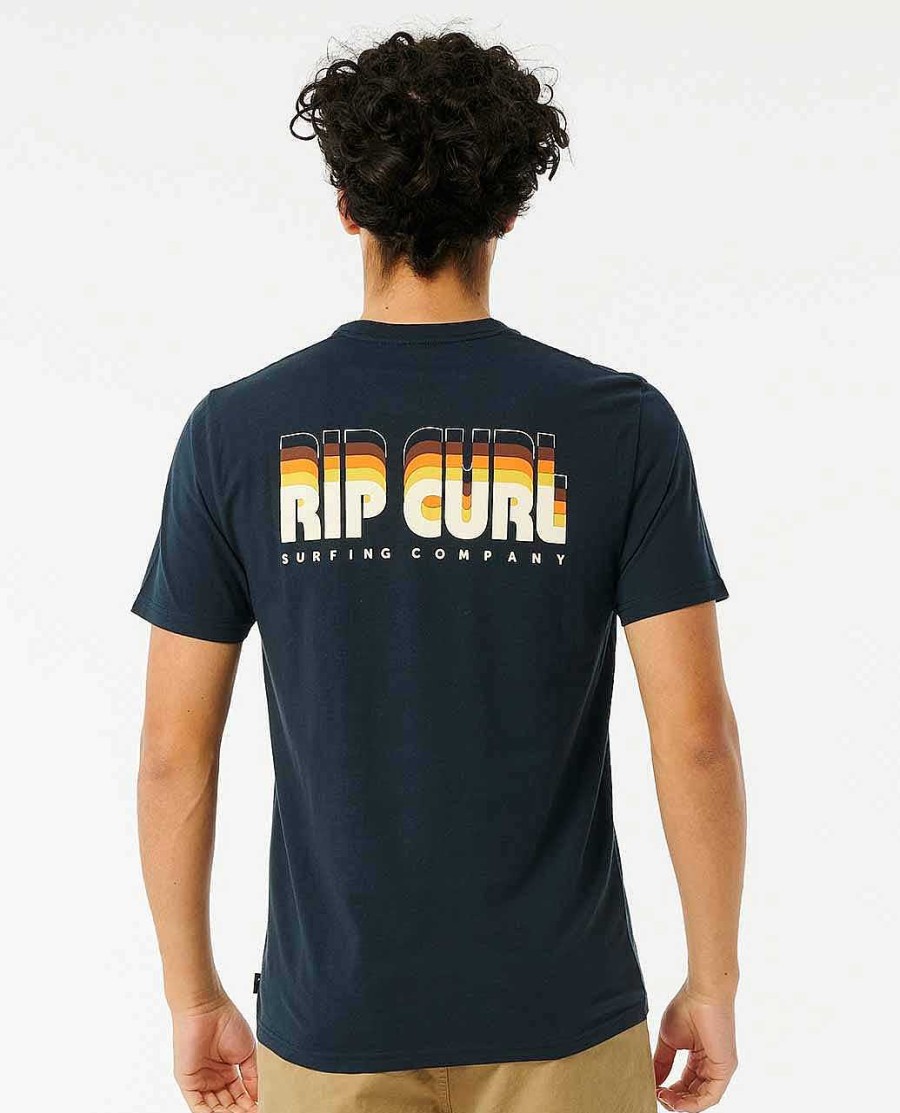 Men Rip Curl Tees & Tanks | Surf Revival Boxin Tee