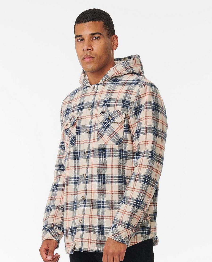 Men Rip Curl Shirts & Flannels | Shores Sherpa Lined Flannel Shirt