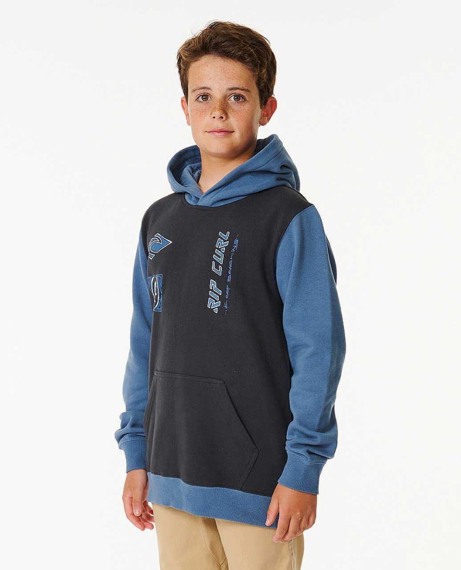 Boys Rip Curl Hoodies & Fleece | Pure Surf Hooded Jumper - Boys (8-16 Years) Vintage Navy