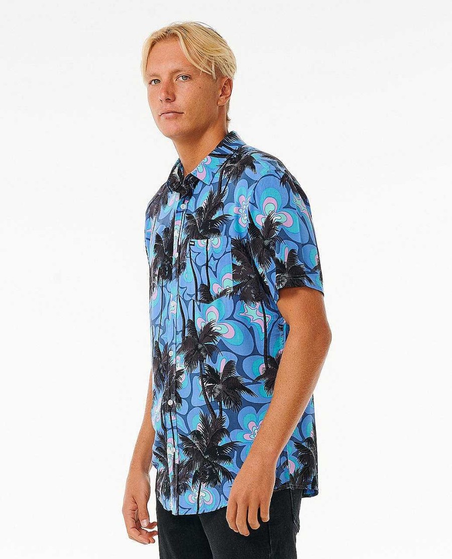 Men Rip Curl Shirts & Flannels | Barrel Killa Short Sleeve Shirt