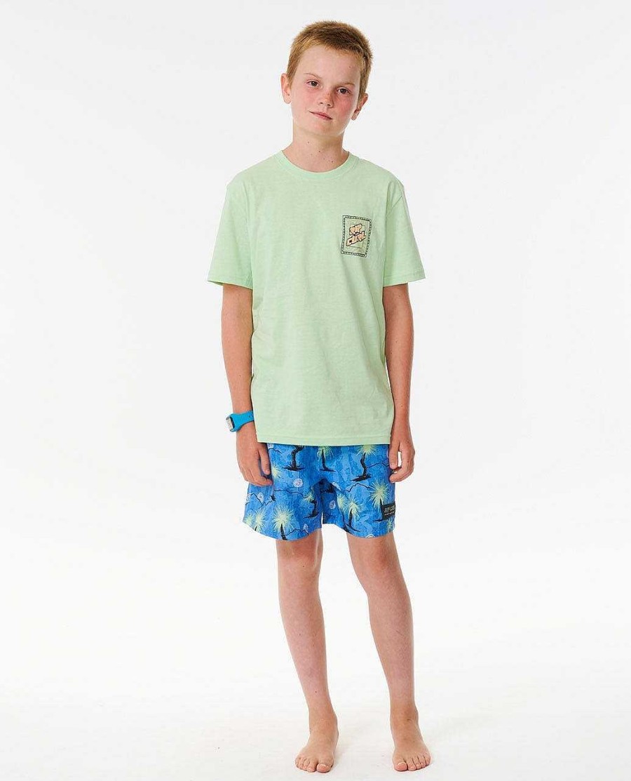 Boys Rip Curl Tops & Tees | Shred Rock Logo Tee - Boys (8-16 Years)