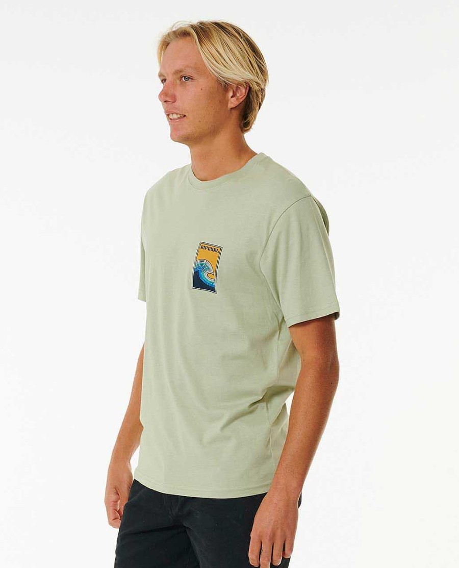 Men Rip Curl Tees & Tanks | Saltwater Culture Blazing Tubes Tee