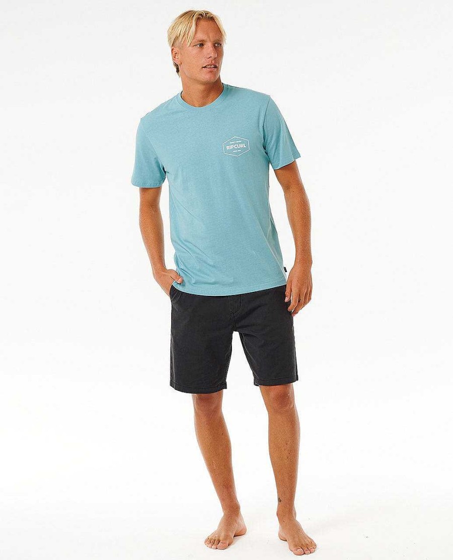 Men Rip Curl Tees & Tanks | Stapler Tee