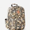 Women Rip Curl Backpacks & Bags | Organic Canvas 18L Backpack Black