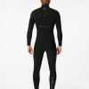 Men Rip Curl Fullsuits | E7 E-Bomb 4/3 Chest Zip Fullsuit Wetsuit