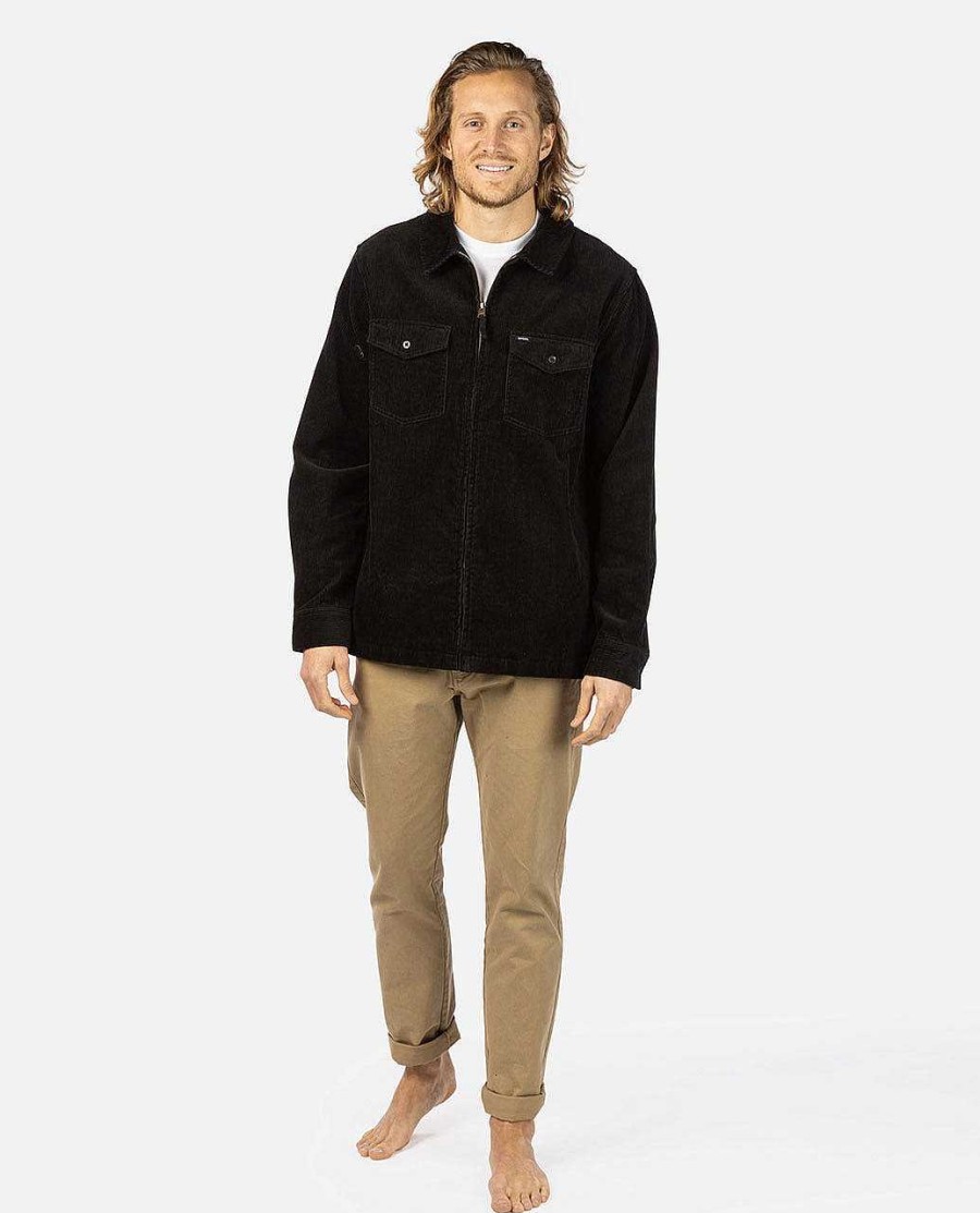 Men Rip Curl Jackets | Crew Cord Jacket