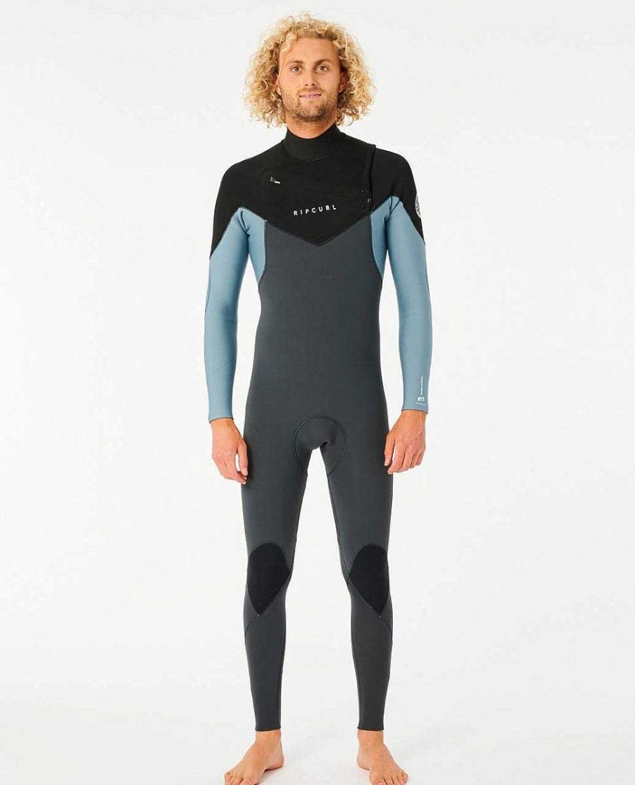 Men Rip Curl Fullsuits | Dawn Patrol 4/3 Chest Zip Wetsuit